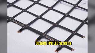 Tela flexível de LED FPC com design de PCB