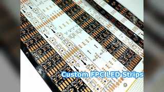 Placa de camada dupla de tira LED FPC personalizada OSP