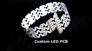 PCB flexível personalizado para tiras de LED