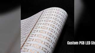 Design de faixa LED PCB flexível personalizado