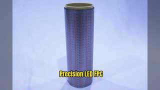 Largura da linha da placa de circuito de precisão LED FPC 3mil