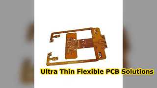 Projeto e fabricação de PCB flexível ultrafino personalizado