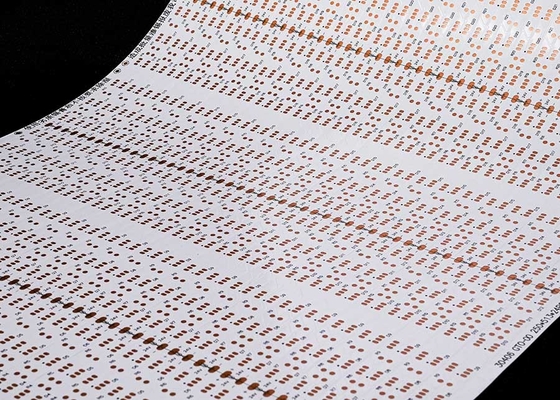 comprar 5050 Single color LED Strip FPC Flexible Printed Circuit With 5050-30leds/PCS-10*503-24V Double layer board with double-sided white film FPC UL E477885 Serviço de processamento de montagem superficial online manufacture