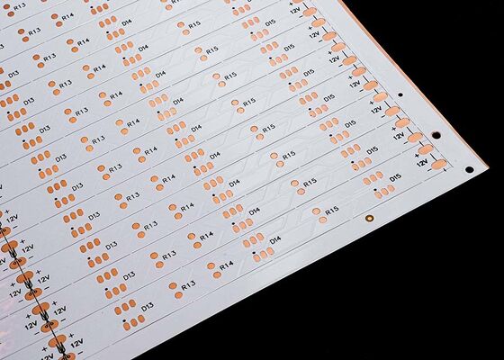 comprar Fabricante de LED de grau industrial: Custom FPC & SMT chave na mão para ambientes adversos LED 5050 de cor única UL E477885 5050 15batimentos de luz por peça, tamanho:10*503mm,12V online manufacture