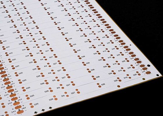 comprar Soluções LED sob medida: do projeto de PCB rígido-flexível ao conjunto final SMT Chip de dupla face em FPC White Film FPCB para 2835 LED Strip Flexible Circuit Board online manufacture