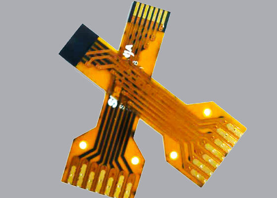 comprar Placa de Circuito Flexível FPC de Camada Dupla com 0,13 mm de Espessura para Conexões Eletrônicas de Robô Personalizáveis online manufacture