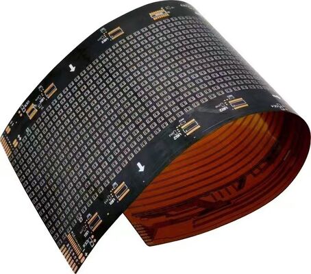 comprar Montagem de placa de circuito customizada Tela de LED flexível FPC de dupla camada com nível de proteção contra fogo V0 e opções customizáveis online manufacture