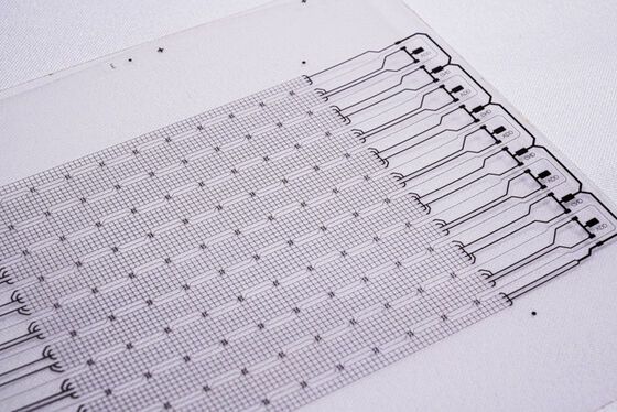 comprar Produção de LED sem costura: Circuitos flexíveis personalizados e montagem SMT de precisão LED transparente Display flexível (ultra-fina) online manufacture