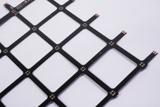 comprar Vendas HOT Grid Screen Flexible pcb com estrutura de malha /Pattern 2835 RGB LED Dispaly fábrica de placas de circuito flexíveis online manufacture