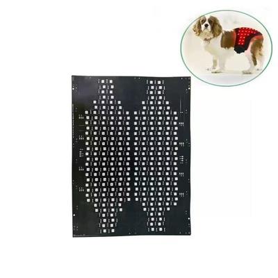 comprar Red infrared physiotherapy circuit board Medical grade flexible printed circuit Bending resistant LED physiotherapy belt FPC soft light board online manufacture