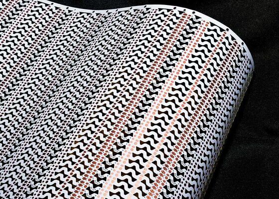 2835 30LED 12V Placa de circuitos LED flexível FPCB de filme branco de dois lados para iluminação