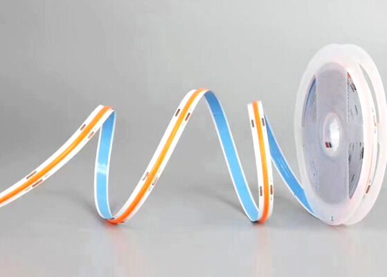 Fita LED COB FPC Personalizada em Filme Branco com Placa de Circuito Flexível de Camada Dupla e Antioxidante OSP
