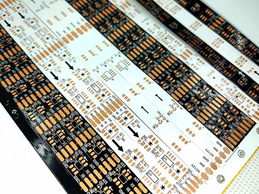 12V 24V colorido LED Strip PCB Design de placa de camada dupla com OSP Antioxidante