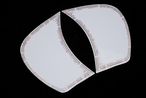 Reunião de placas de circuito impresso de dupla camada PCB flexível com nível de proteção contra incêndio V0 para iluminação LED e serviços personalizados
