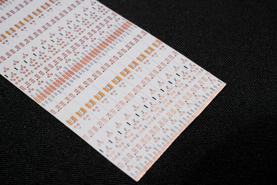 Fita de LED de dupla camada FPC com design de PCB personalizado e nível de proteção contra incêndio V0