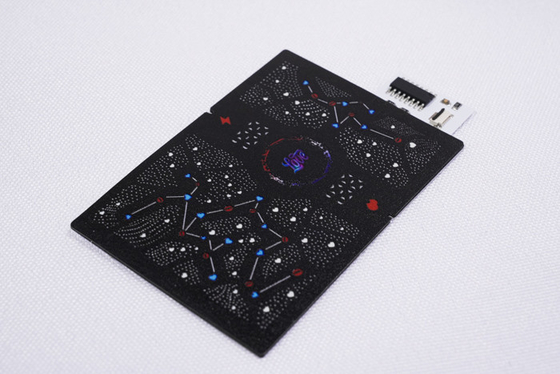 Design de padrão de cigarro eletrônico com FPC eletrônico Assembléia de placa de circuito impresso para LED PCB flexível e FPC Fabricante cor de fundo
