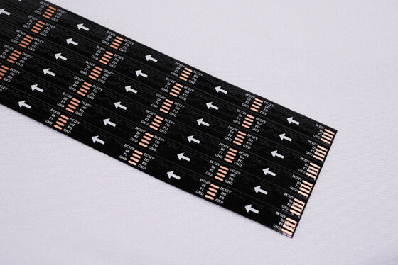 Placa de Circuito Impresso Flexível Iridescente DMX-512 (FPCB) com Nível de Proteção contra Incêndio V0 para Processamento FPC IC 2811-2812 1903