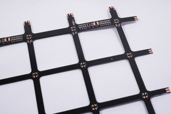 LED Grille sceen FPCB 2835 RGB cor mágica LED dispaly FPC grelha screnn FPCB personalizado placa de circuito impresso eletrônico placado em ouro filme preto duplo lado FPC DIY dispaly