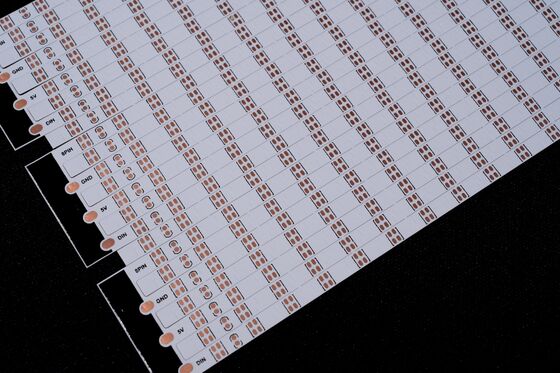 Tabela de circuito de PCB LED personalizável FPCd com placa de camada dupla e OSP Antioxidante