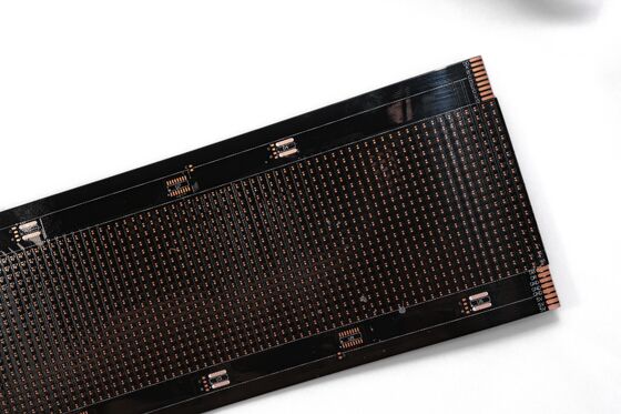 LED Flexible Display Screen FPC PCB Circuit Board com placa de circuito duplo camada e nível de proteção contra incêndio V0 para serviços personalizados