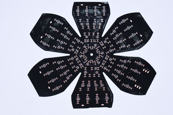 Circuito impresso médico flexível com revestimento de película de dois lados OSP Antioxidante e tamanho máximo de 240X500mm para LED Flexible Cap Circuit Board