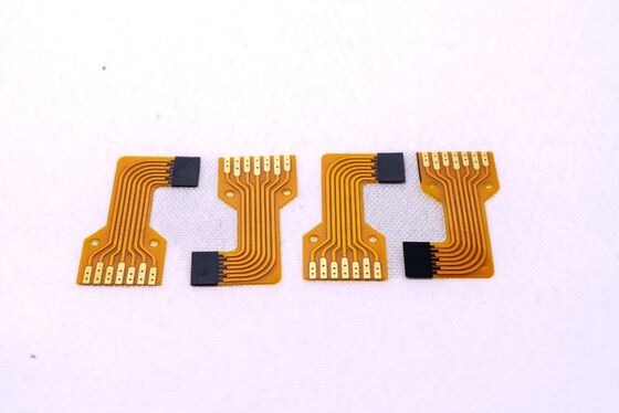 Conector de FPC revestido de ouro de dois lados personalizável para aplicações de FPC de fita